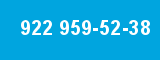 922 959-52-38 922 959-52-38